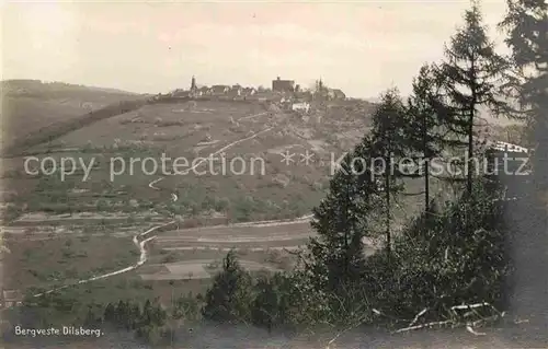 AK / Ansichtskarte Dilsberg Neckar Panorama mit Burg