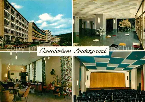 AK / Ansichtskarte Schwabthal Sanatorium Lautergrund Kat. Bad Staffelstein