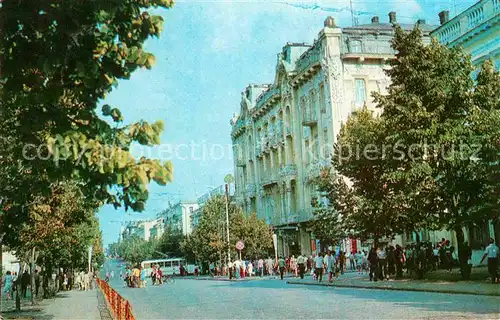 AK / Ansichtskarte Odessa Ukraine Deribasowskaya Strasse 