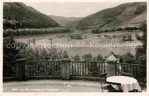 AK / Ansichtskarte Neckargemuend Erholungsheim Kuemmelbacherhof Terrasse Kat. Neckargemuend