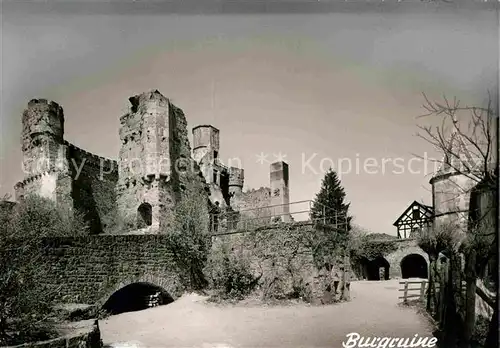 AK / Ansichtskarte Dilsberg Neckar Burgruine