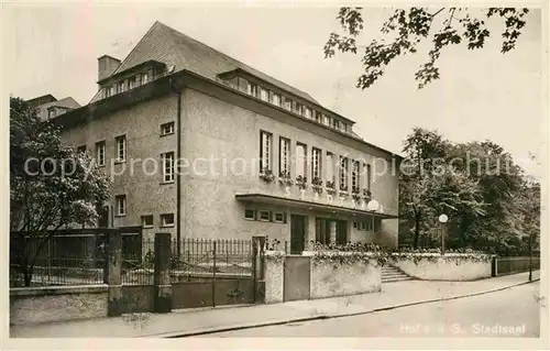 AK / Ansichtskarte Hof Saale Stadtsaal Kat. Hof