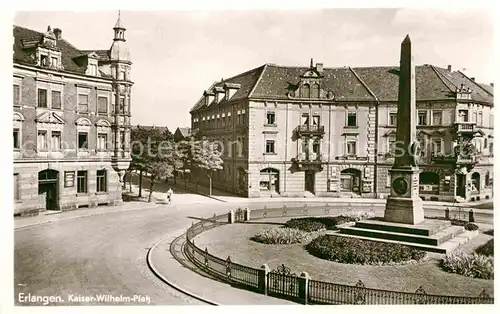 AK / Ansichtskarte Erlangen Kaiser Wilhelm Platz  Kat. Erlangen