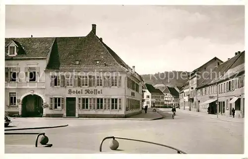 AK / Ansichtskarte Bergzabern Bad Hotel Roessel Kat. Bad Bergzabern