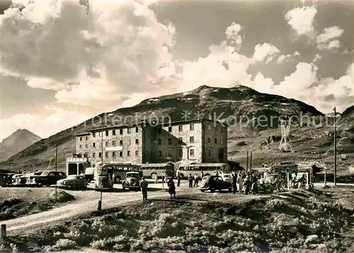 AK / Ansichtskarte Postbus Hotel Bernina Hospiz  Kat. Post