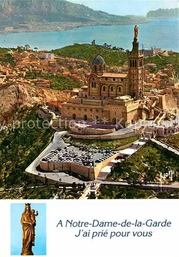 AK / Ansichtskarte Marseille Basilique Notre Dame de la Garde Kat. Marseille