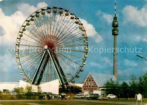 AK / Ansichtskarte Dortmund BUGA 69 Riesenrad Fernmeldeturm Kat. Dortmund