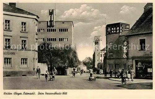 AK / Ansichtskarte Weiden Oberpfalz Versandhaus Witt  Kat. Weiden i.d.OPf.