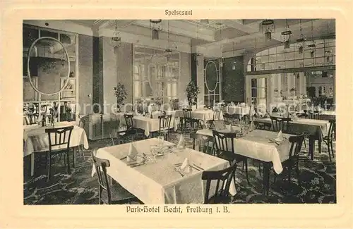 AK / Ansichtskarte Freiburg Breisgau Park Hotel Hecht Speisesaal Kat. Freiburg im Breisgau