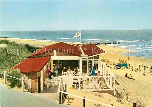 AK / Ansichtskarte Domburg Strand Pavillon Toko Kat. Niederlande