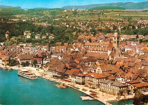 AK / Ansichtskarte ueberlingen Bodensee Panorama mit Aufkirch Kat. ueberlingen