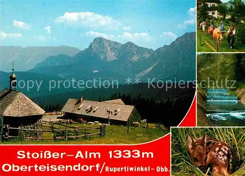 AK / Ansichtskarte Oberteisendorf Stoisser Alm  Kat. Teisendorf