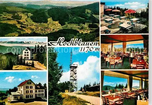 AK / Ansichtskarte Badenweiler Hotel Berghaus Hochblauen Kat. Badenweiler