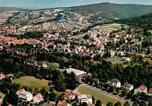 AK / Ansichtskarte Bad Orb Kurviertel Herzheilbad Kurort im Spessart Fliegeraufnahme Kat. Bad Orb