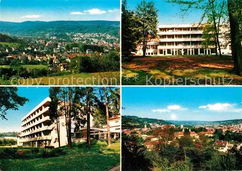 AK / Ansichtskarte Bad Orb Spessart Klinik Stadtpanorama Kat. Bad Orb