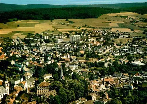 AK / Ansichtskarte Erbach Odenwald Stadt der Elfenbeinschnitzer Luftkurort Fliegeraufnahme Kat. Erbach