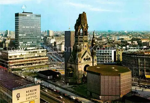 AK / Ansichtskarte Berlin Europa Center Kaiser Wilhelm Gedaechtniskirche Kat. Berlin