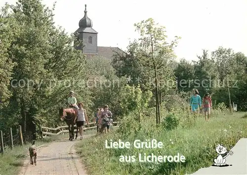 AK / Ansichtskarte Licherode Kirche Kat. Alheim