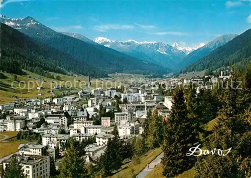 AK / Ansichtskarte Davos GR Hoehenpromenade Alpen Kat. Davos