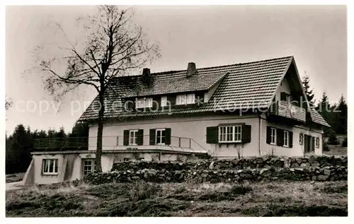 AK / Ansichtskarte Schwenningen Neckar Naturfreundehaus Hirzwald Kat. Villingen Schwenningen