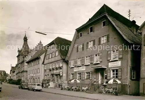 AK / Ansichtskarte Zell Harmersbach Innenstadt Gasthaus Adler Kat. Zell am Harmersbach