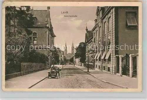 AK / Ansichtskarte Lahr Schwarzwald Schillerstrasse  Kat. Lahr