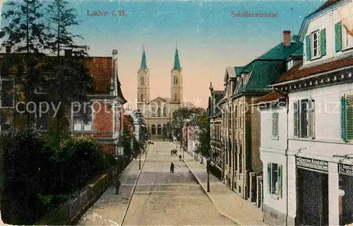 AK / Ansichtskarte Lahr Schwarzwald Schillerstrasse Kat. Lahr