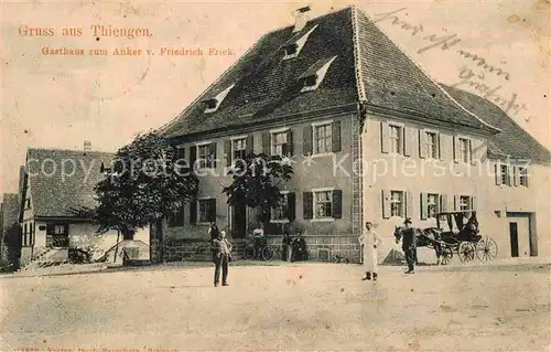 AK / Ansichtskarte Thiengen Rhein Gasthaus zum Anker  Kat. Waldshut Tiengen