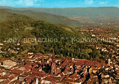 AK / Ansichtskarte Freiburg Breisgau Fliegeraufnahme Kat. Freiburg im Breisgau