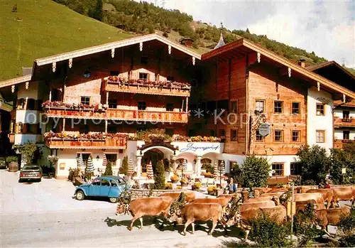 AK / Ansichtskarte Gerlos Gaspingerhof Hotel Post Kat. Gerlos