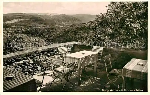 AK / Ansichtskarte Alf Mosel Burg Arras Blick nach Bullay Kat. Alf