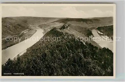 AK / Ansichtskarte Marienburg Mosel Moseltal Kat. Puenderich