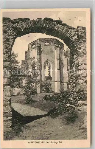 AK / Ansichtskarte Marienburg Mosel Burgruine Kat. Puenderich