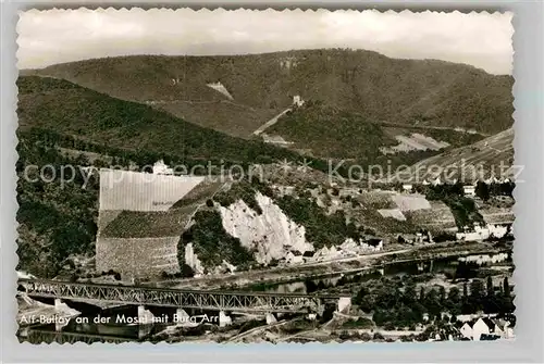 AK / Ansichtskarte Alf Mosel Moselbruecke Burg Arras Kat. Alf