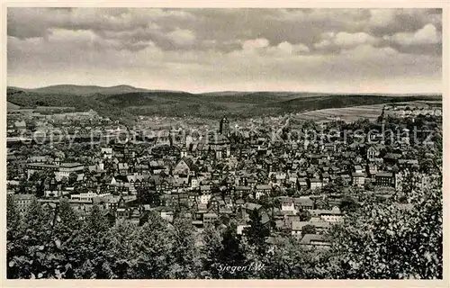 AK / Ansichtskarte Siegen Westfalen Panorama Kat. Siegen