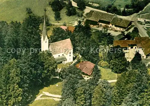 AK / Ansichtskarte Raiten Filialkirche Fliegeraufnahme Kat. Schleching