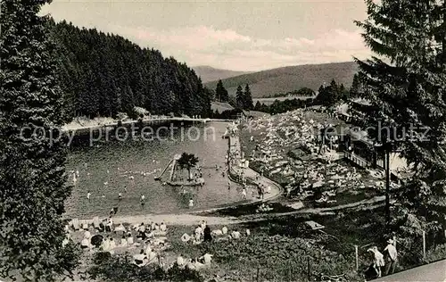 AK / Ansichtskarte Brilon Freibad Waldsee Gudenhagen Kat. Brilon