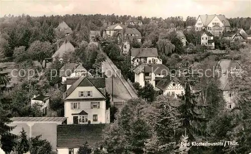 AK / Ansichtskarte Klosterlausnitz Bad Panorama Kat. Bad Klosterlausnitz