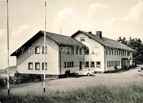 AK / Ansichtskarte Hoherodskopf Jugendherberge Haus der Jugend Kat. Schotten