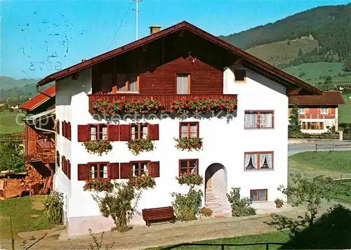 AK / Ansichtskarte Bad Oberdorf Haus Luitpold Karg Kat. Bad Hindelang