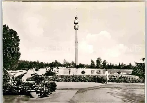 AK / Ansichtskarte Dortmund Westfalenpark mit Fernsehturm Florian Kat. Dortmund