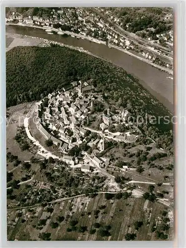 AK / Ansichtskarte Dilsberg Neckar Fliegeraufnahme