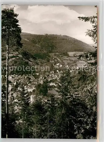 AK / Ansichtskarte Schoenau Odenwald Panorama Kat. Schoenau