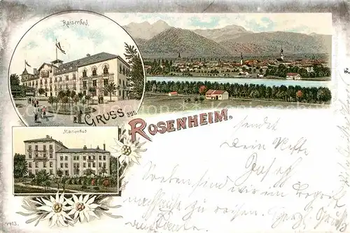 AK / Ansichtskarte Rosenheim Bayern Kaiserbad Marienbad  Kat. Rosenheim