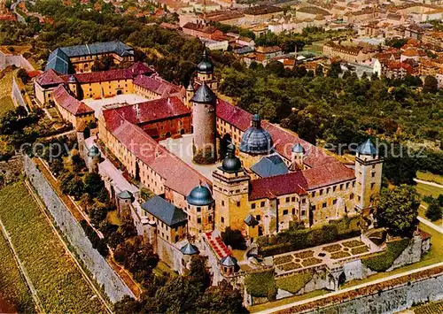 AK / Ansichtskarte Wuerzburg Feste Marienberg Fliegeraufnahme Kat. Wuerzburg