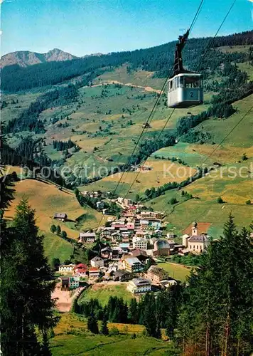 AK / Ansichtskarte Seilbahn Schattberg Saalbach  Kat. Bahnen