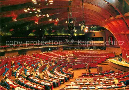 AK / Ansichtskarte Politik Strasbourg Palais de l Europe Hemicycle  Kat. Politik