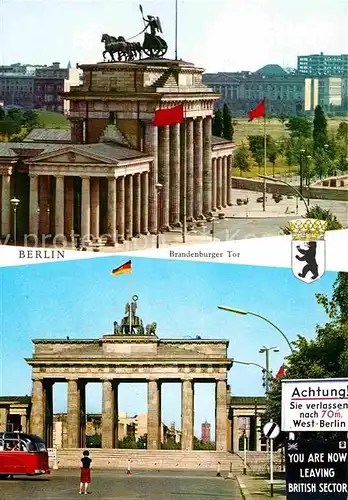 AK / Ansichtskarte Brandenburgertor Berlin  Kat. Gebude und Architektur