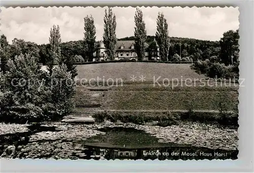 AK / Ansichtskarte Enkirch Mosel Haus Horst Kat. Enkirch