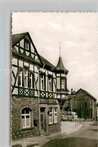 AK / Ansichtskarte Starkenburg Gasthaus Zur schoenen Aussicht Kat. Starkenburg